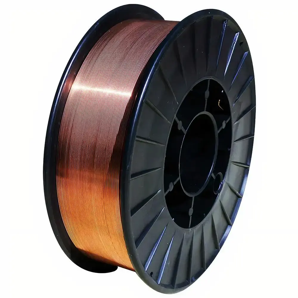 Arame para solda mig 1,2MM rolo plástico 15 KG ER70S-6 Evald — fotografia 2