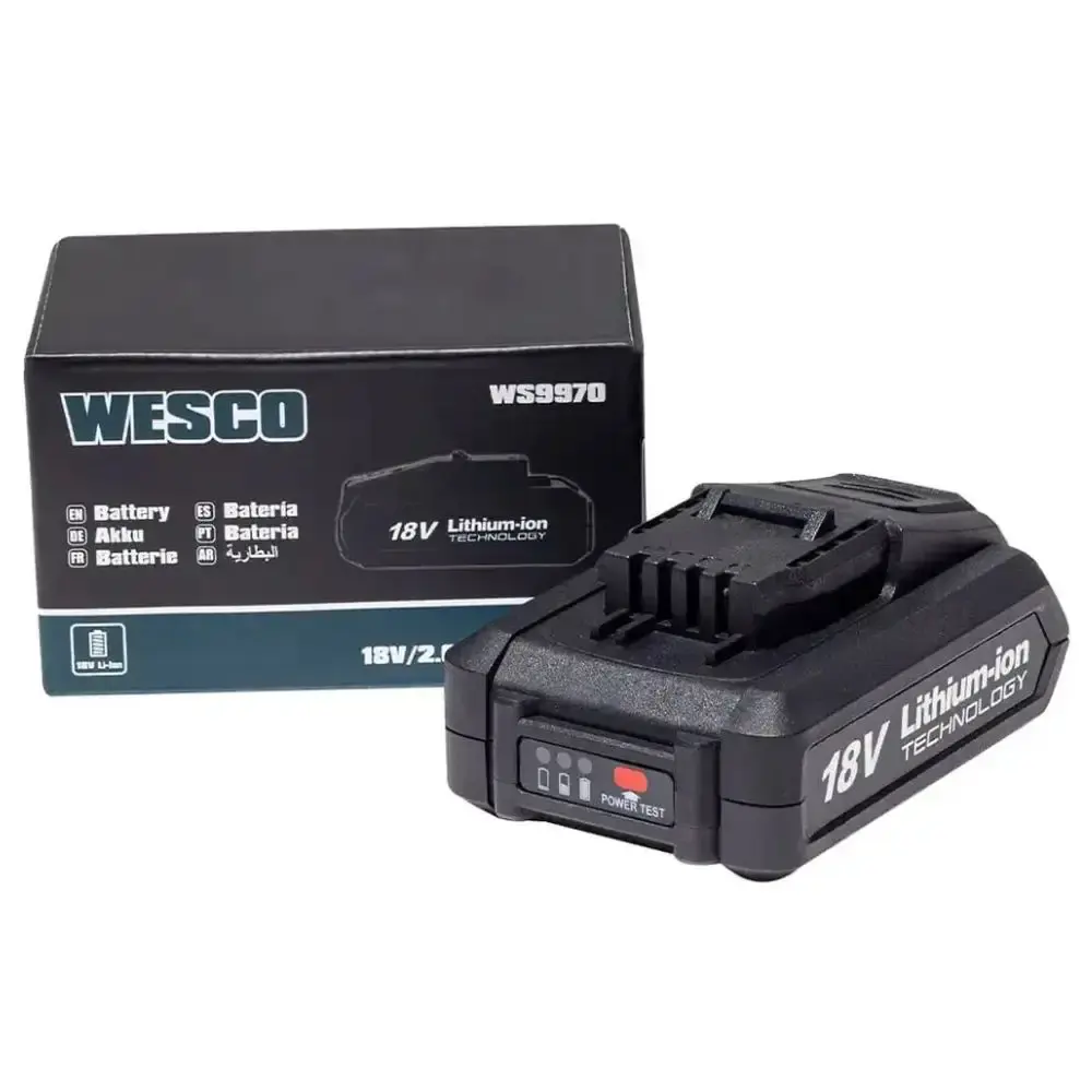 Serra Tico Tico 18V com Bateria e Carregador WESCO e Jogo de Serra 14 peças WESTERN — fotografia 3