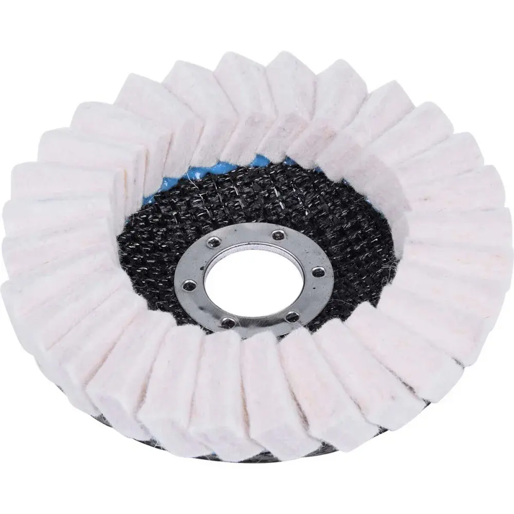 Disco flap de feltro para polimento 4.1/2/8 13300RPM Worker — fotografia 4