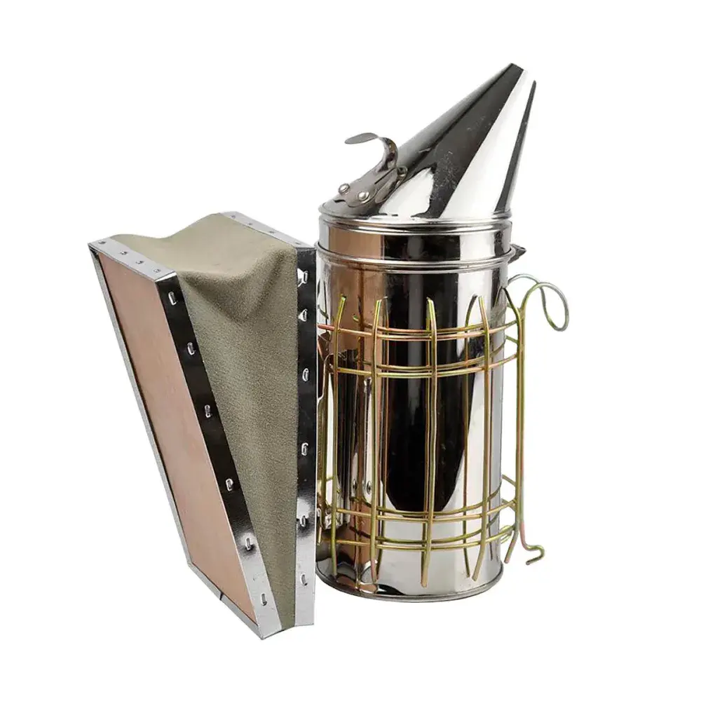 Fumigador para apicultura inox elegante 1,5L Collins — fotografia de referência