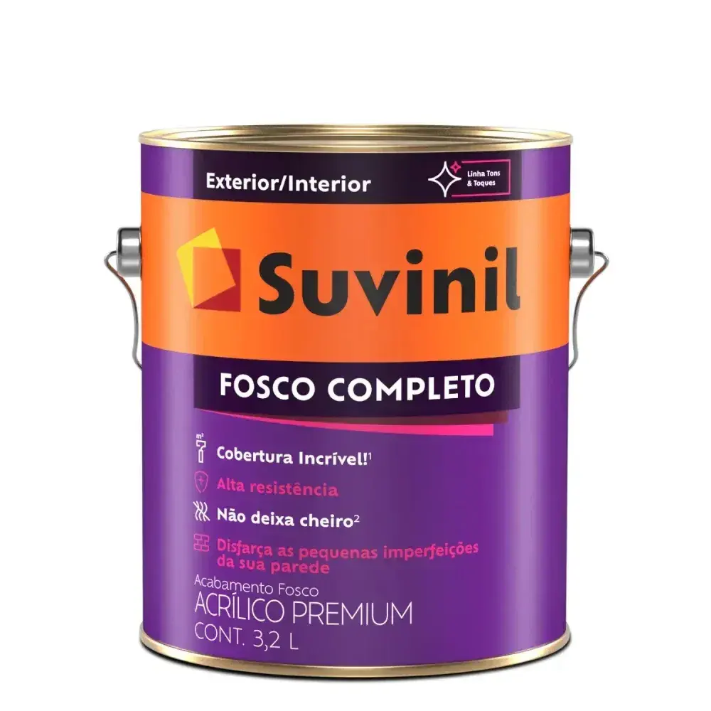 Acrílico fosco completo base A2 3,2L suvinil Suvinil Selfcolor — fotografia 2