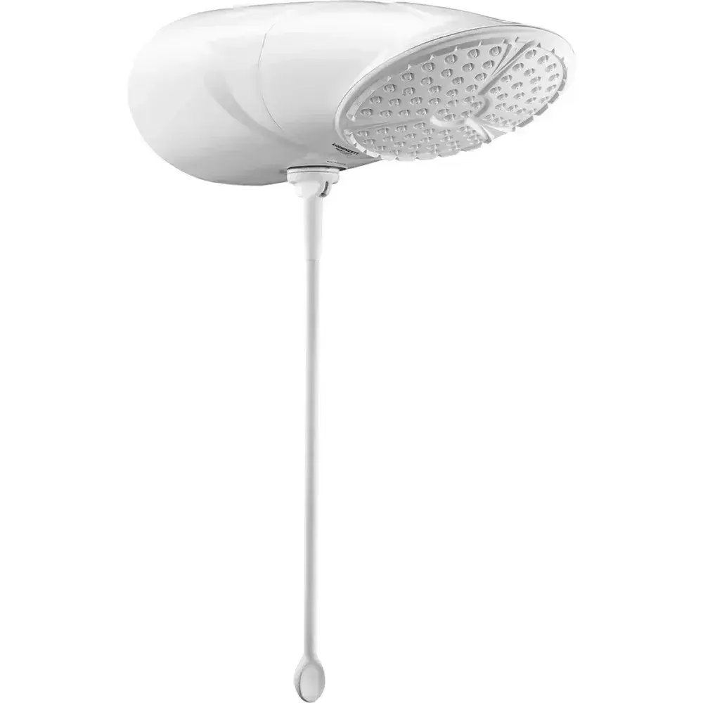 Chuveiro top jet eletrônica branco 5500W 127V lorenzetti Lorenzetti Duchas — fotografia 2