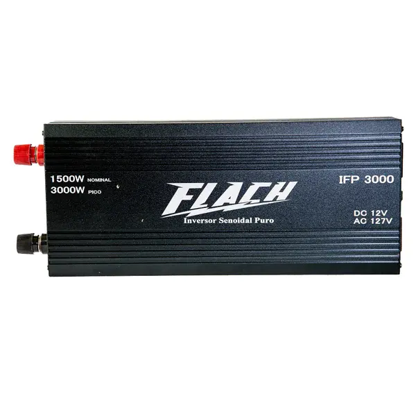 Inversor de tensão IFP3000-3 senoidal puro 12V/127V - Flach