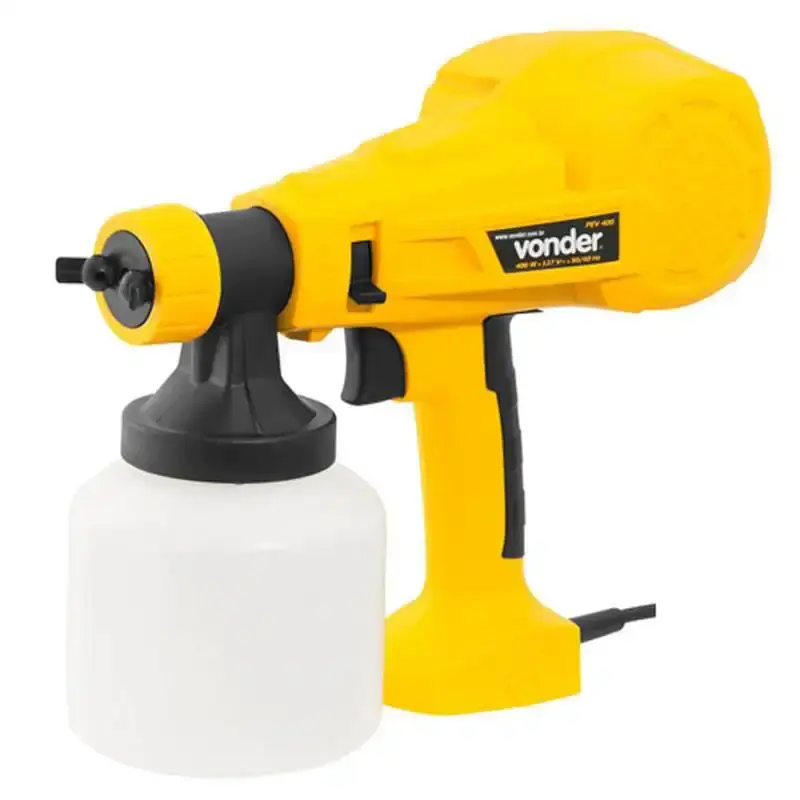 Pistola de pintura e pulverizadora elétrica 320W PEV400 Vonder 220 V — fotografia de referência