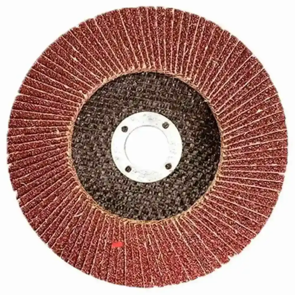 Disco de lixa flap 4.1/2 POL grana 100 kit com 10 unidades MTX — fotografia 3