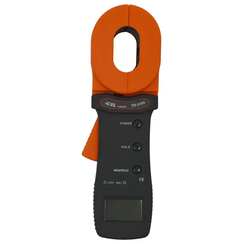 Terrômetro TR-5300 medidor de resistência sem contato Icel — fotografia 9