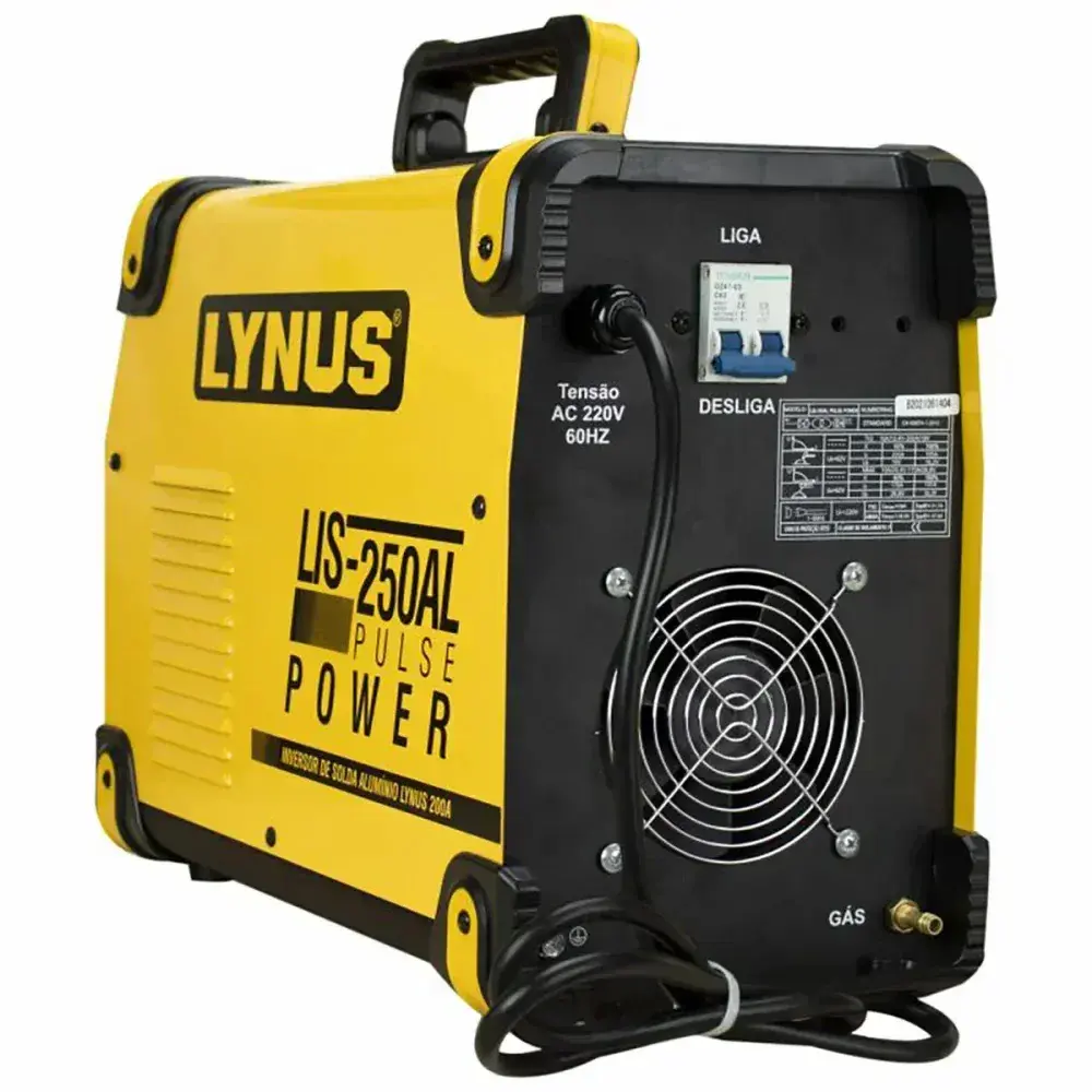 Inversora de solda LIS-250AL pulse Lynus — fotografia 6