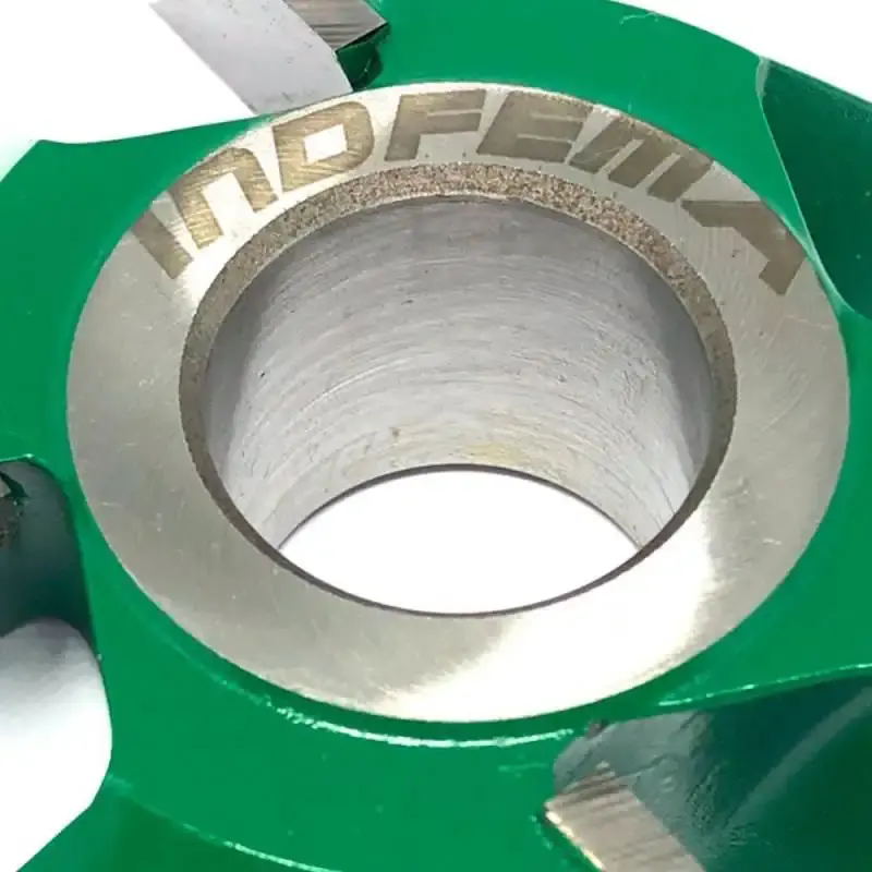 Fresa Meia Esquadria 45º HW 130 x 32 x 30mm 4 Dentes 1530.18 INDFEMA — fotografia 3