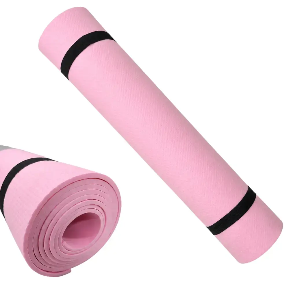 Tapete rosa EVA 181X51CM espessura de 4MM texturizado Livvo