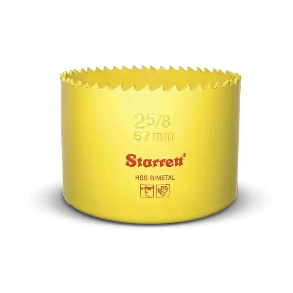 Serra copo aco rap Starrett 1.3/8 35MM bimetal — fotografia 2