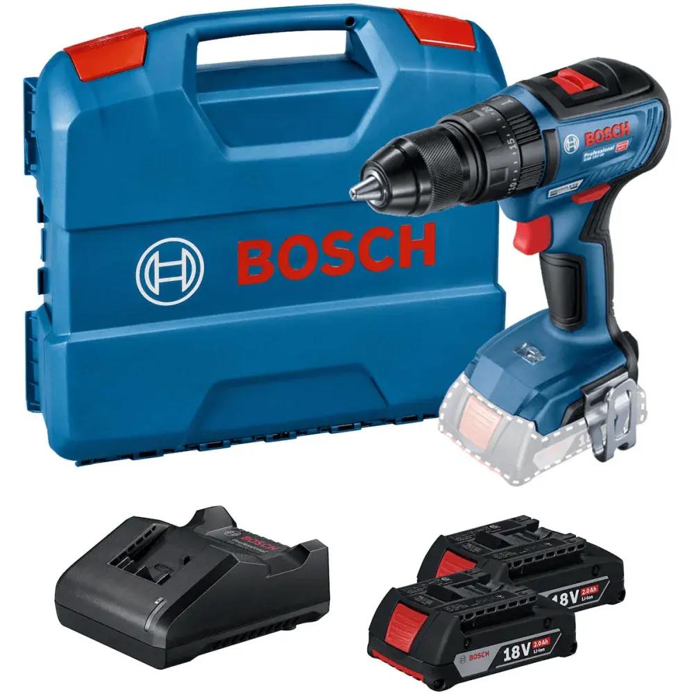 Parafusadeira furad gsb 18V-50 maleta Bosch — fotografia 5