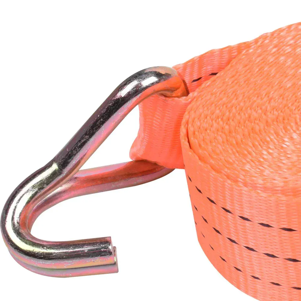 Cinta poliester com gancho 25MM 4,6M 1500KG Worker — fotografia 5