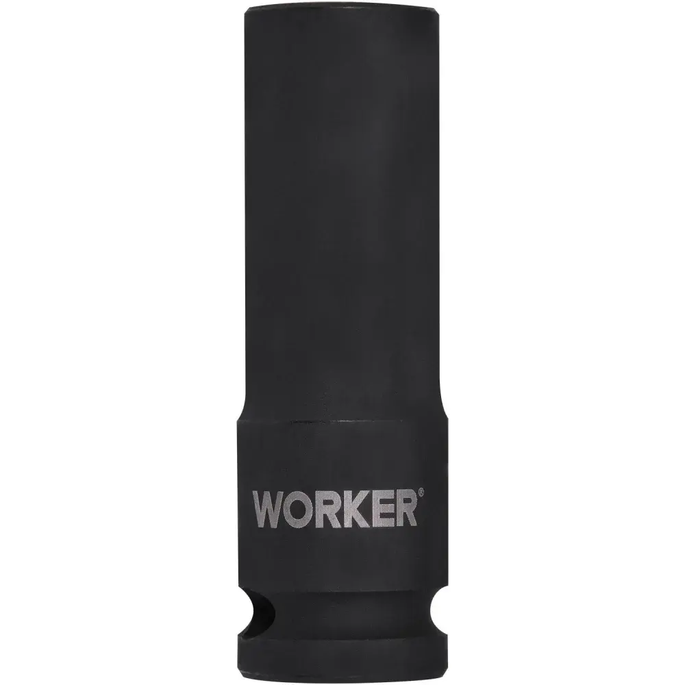 Soquete sextavado de impacto longo encaixe 1/2 16MM Worker