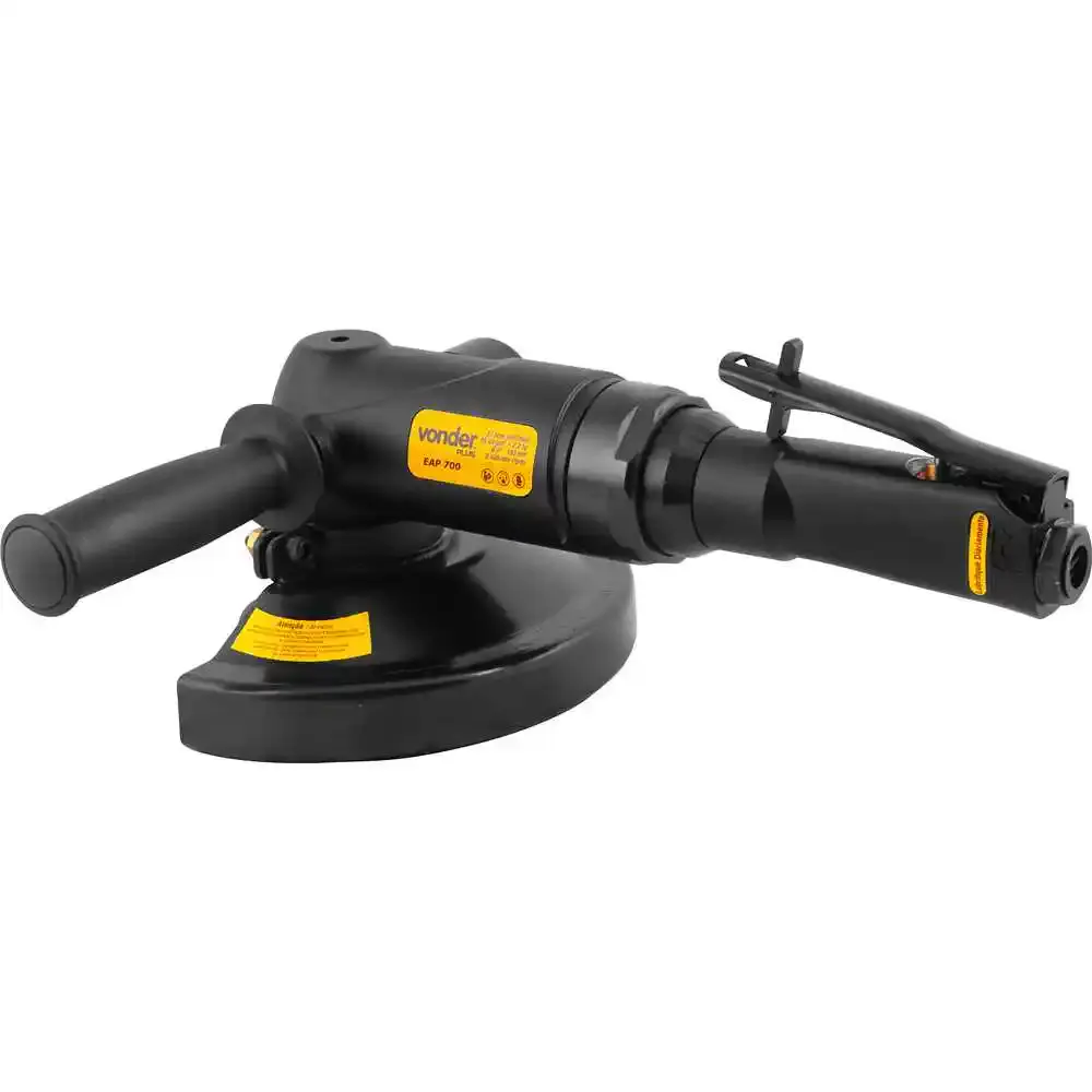 Esmerilhadeira angular pneumática 7 POL EAP 700 Vonder — fotografia 4