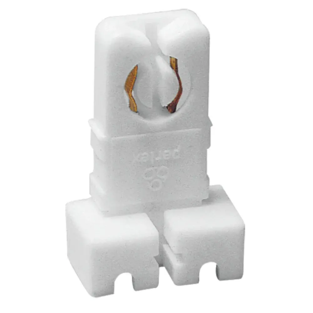 Porta lâmpada fluorescente conv starter 600W branco Perlex