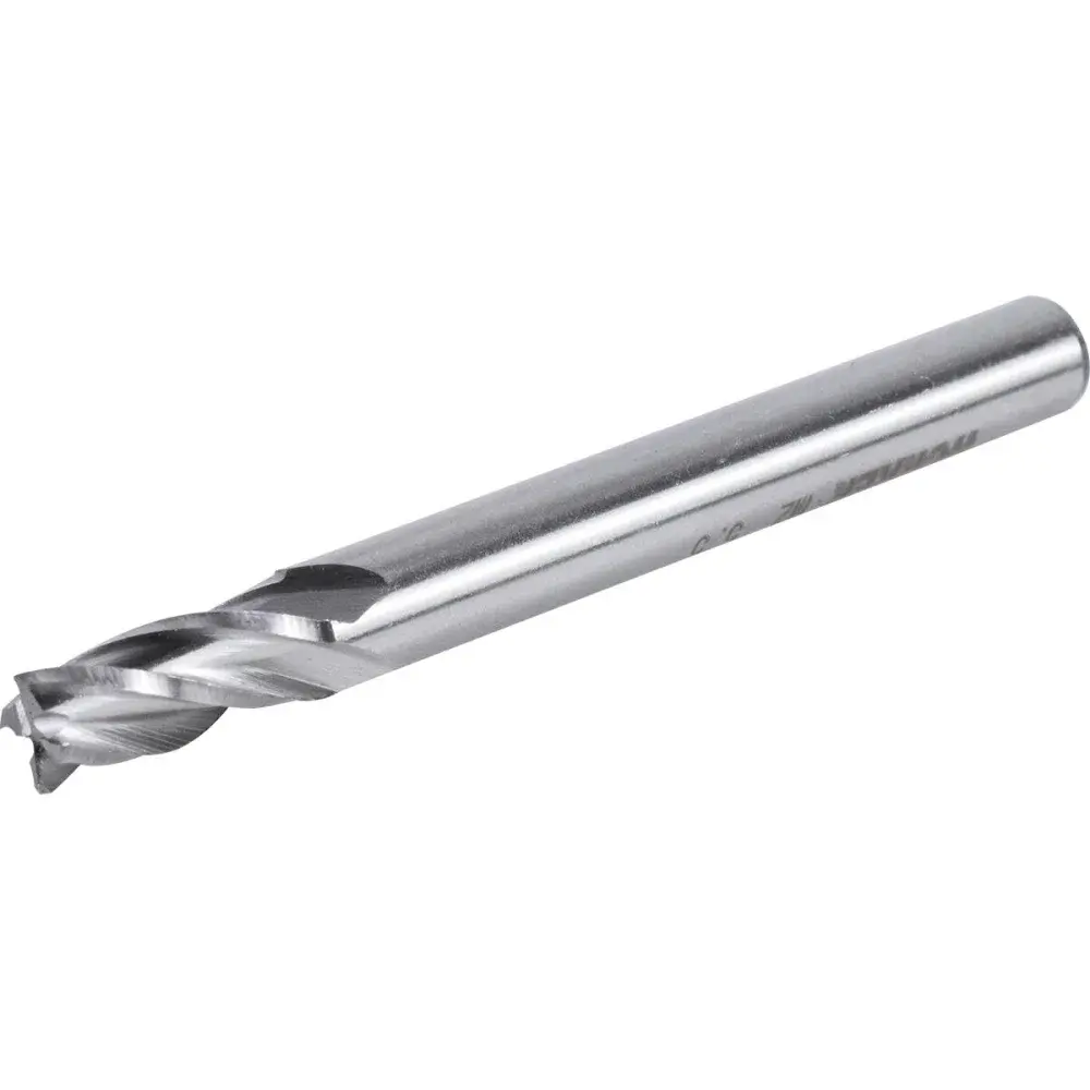 Fresa de topo reto aço rápido 5,5MM haste 6MM Worker — fotografia 3