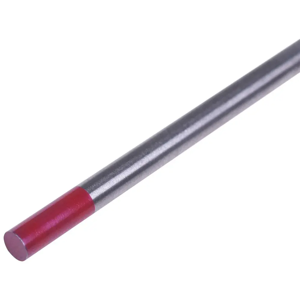Eletrodo de tungstênio 2,4MM 2% torio vermelho Carbografite — fotografia 4