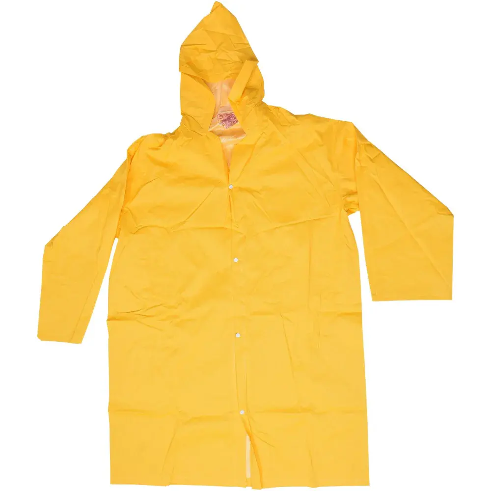 Capa de chuva amarela pvc com forro tamanho gg Worker