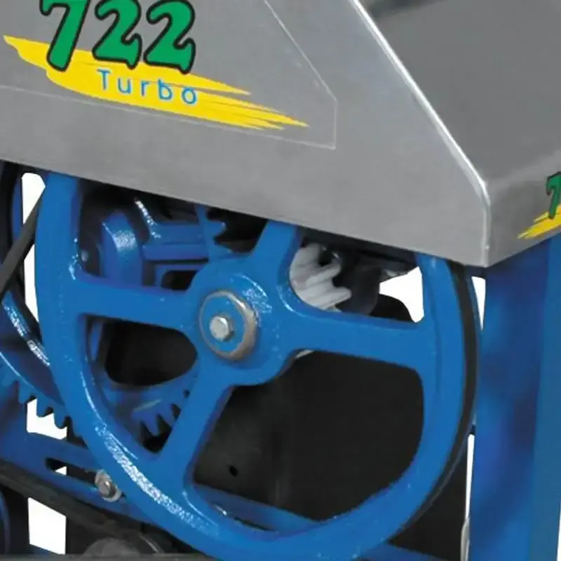 Engenho moenda para cana rolos de ferro motor 1,5 CV turbo B-722 Maqtron 110 V — fotografia 3