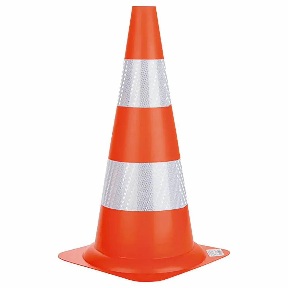Cone flexível refletivo 50CM lj delta plus Deltaplus