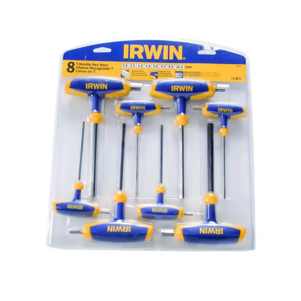 Jogo de chave hexagonal 0,20 a 1,00CM 8 peças Irwin