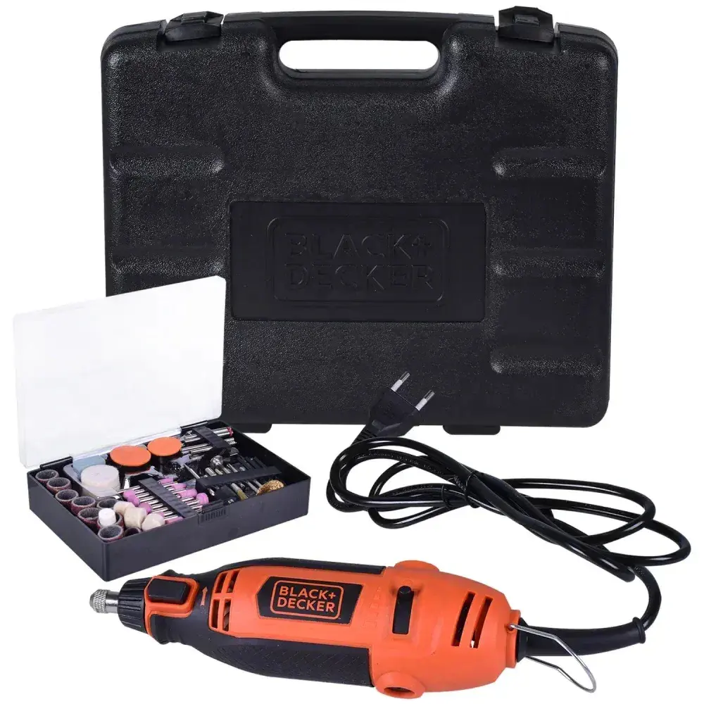 Micro retífica 113ACESSÓRIOS 35000RPM 180W 127V blackdecker Black & Decker — fotografia 8