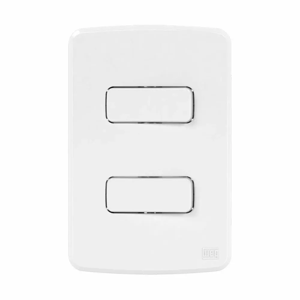 Interruptor 2TP linha composé 4X2 branco 10A da WEG