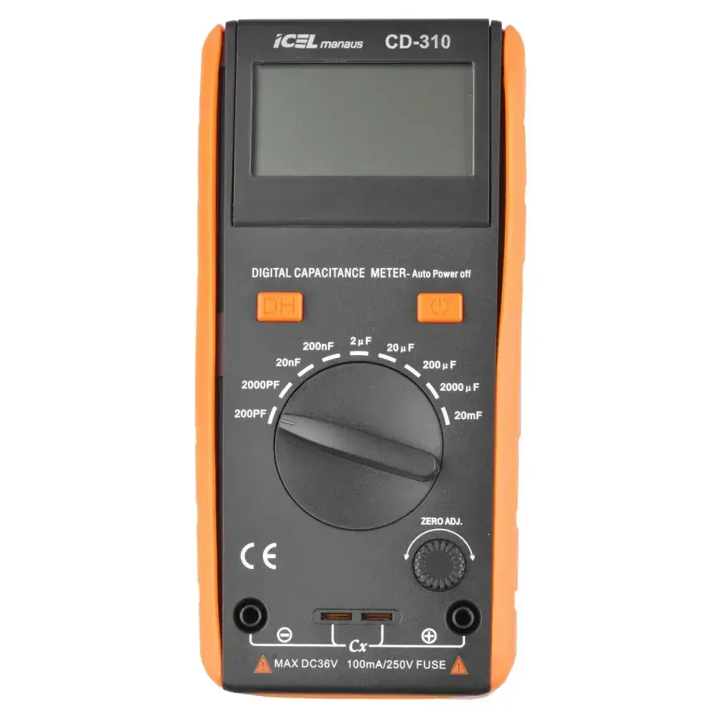 Capacímetro digital CD-310 a bateria Icel — fotografia 7