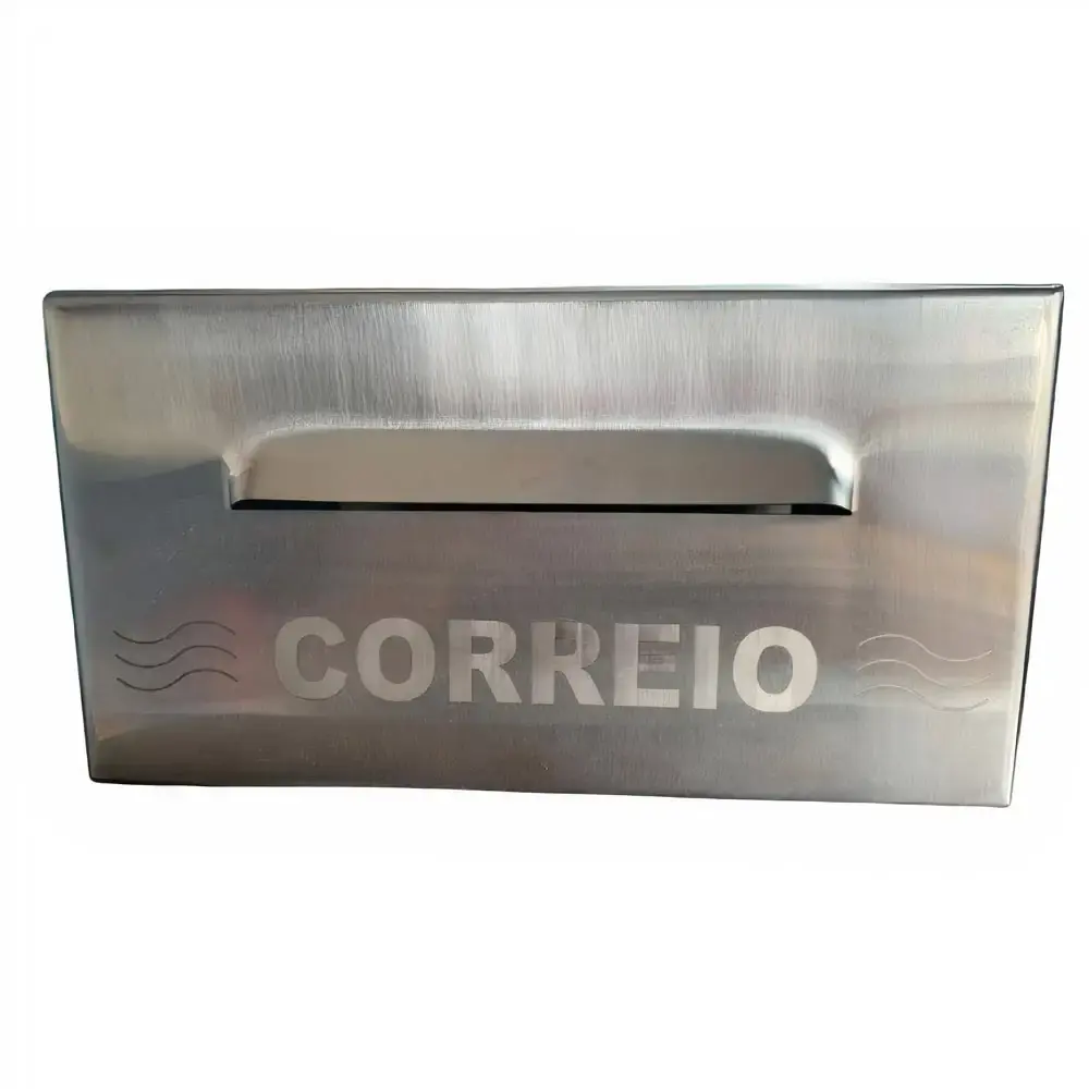 Caixa de Correios em Inox 47X31 cm MP00080 EVALD — fotografia 2