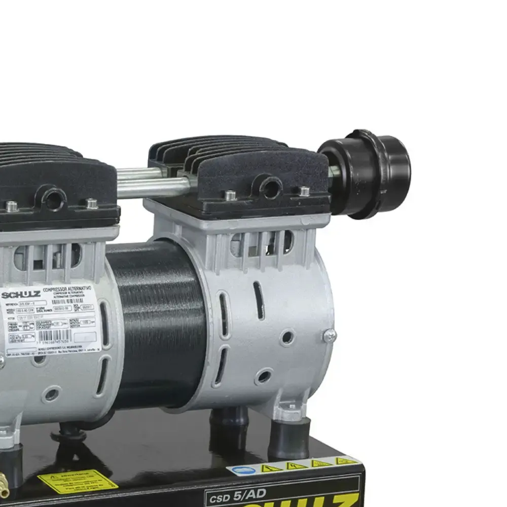 Compressor ar direto 1HP para poço artesiano silencioso sem óleo CSD5/AD Schulz 220 V — fotografia 5