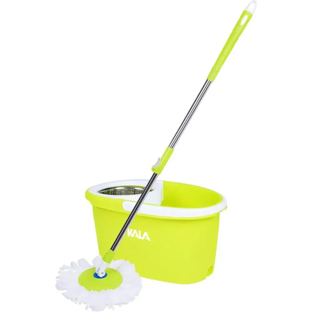 Spin mop premium com balde centrifugador de 16 litros Kala — fotografia 6