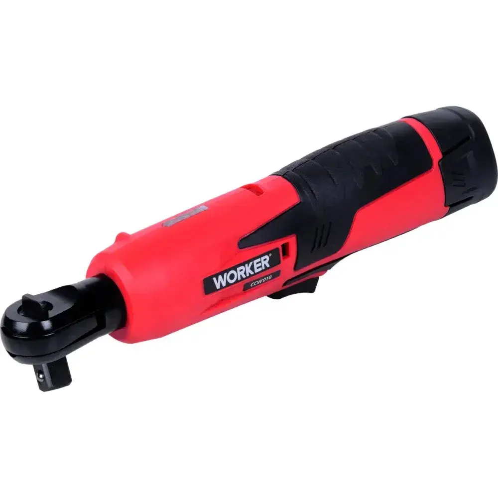 Chave catraca à bateria com acessórios 3/8 10,8V biv Worker — fotografia 9