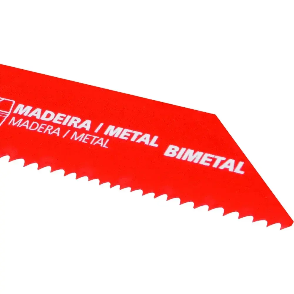 Lâmina para serra sabre bimetálica 1/2” 150MM 10/14 dentes Worker — fotografia 10
