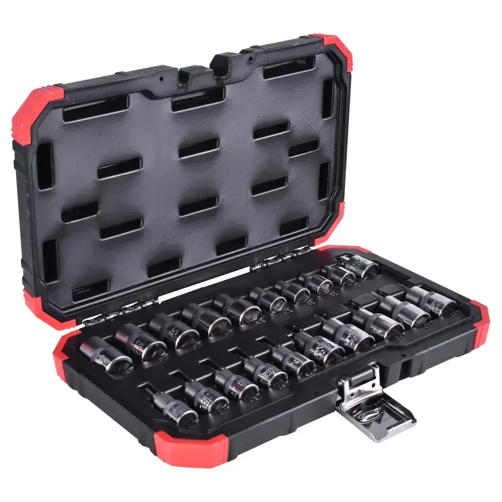 Jogo de soquetes 3/8 mais 1/2 tx com 20PCS Gedore red — fotografia 9