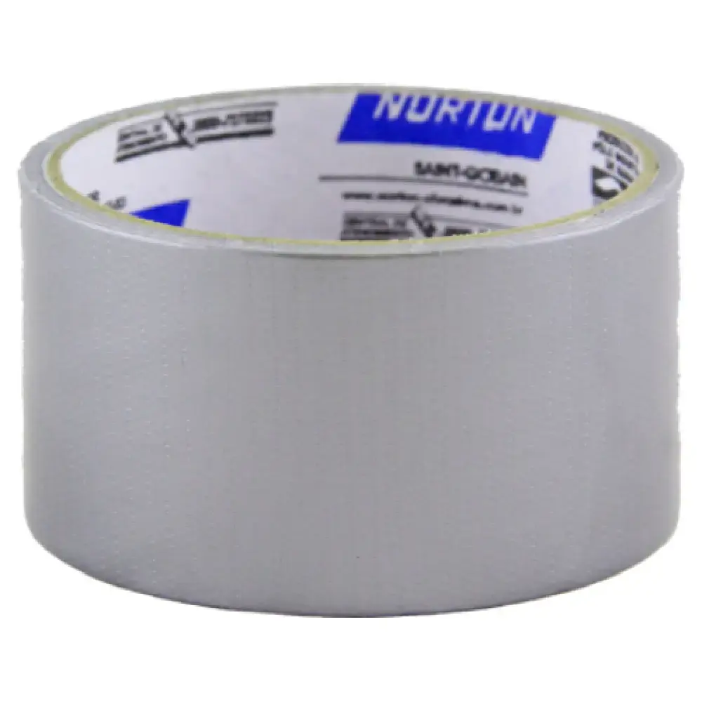 Fita Silver Tape 48 mm x 10 m com 5 Unidades NORTON — fotografia 2