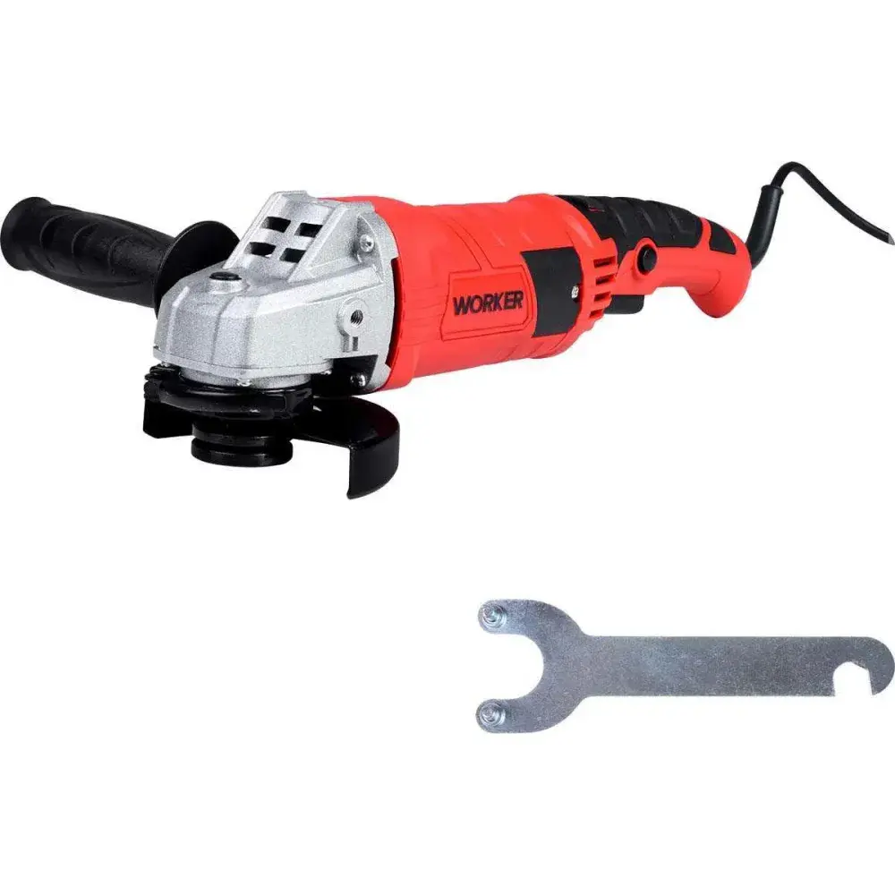 Esmerilhadeira angular 4.1/2 1200W 127V Worker — fotografia 5