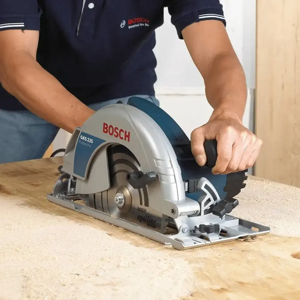 Serra circular 9,1/4POL 1700W GKS-235 Bosch 110 V — fotografia 6