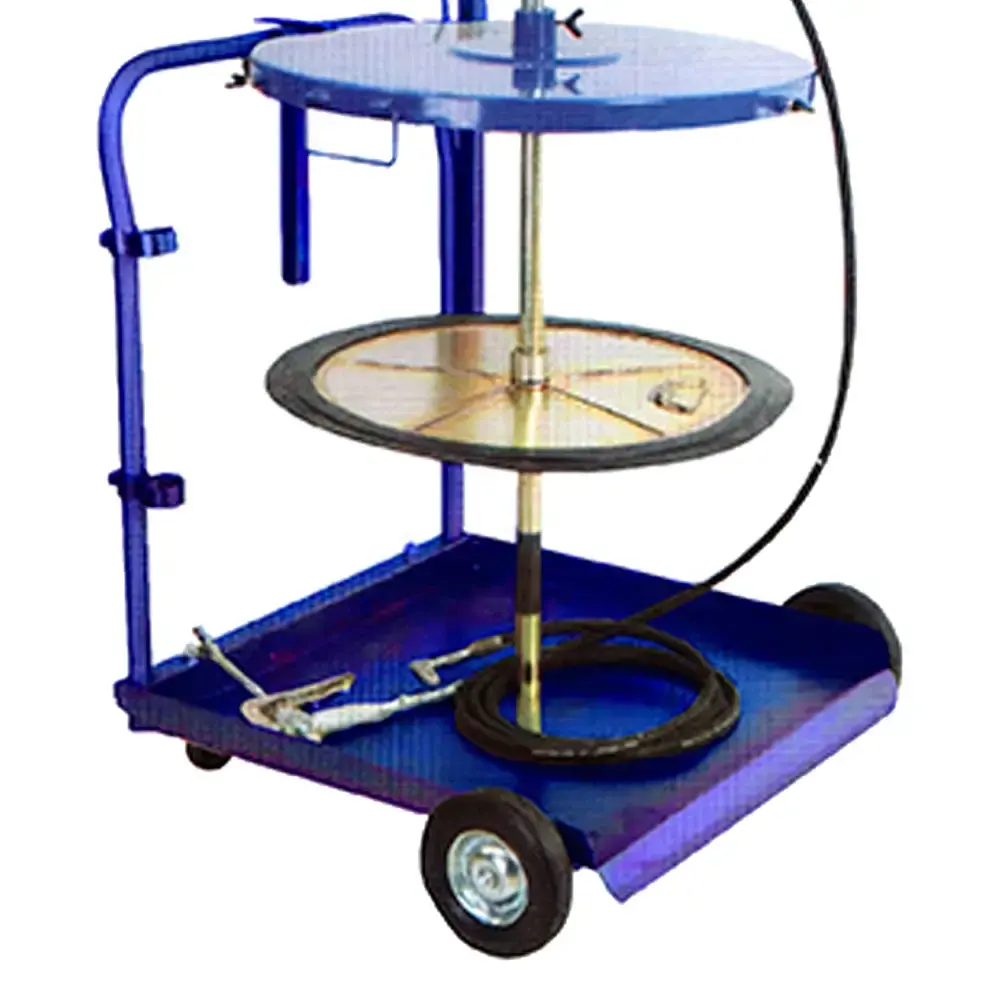 Kit unidade móvel para graxa 200KG com mangueira e tampo 8385 Bremen — fotografia 3