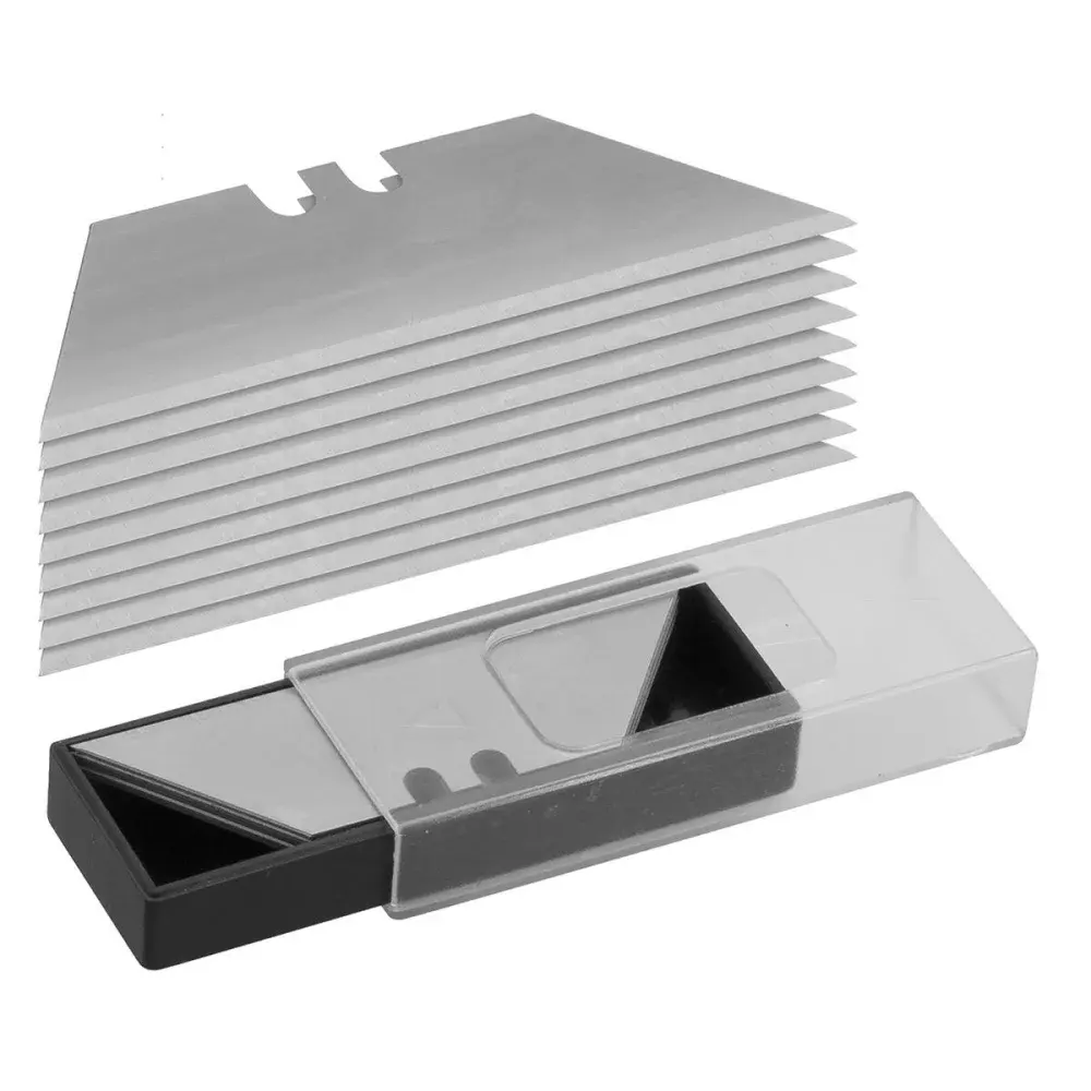 Lâmina estilete corte trapezoidal 10 peç Worker