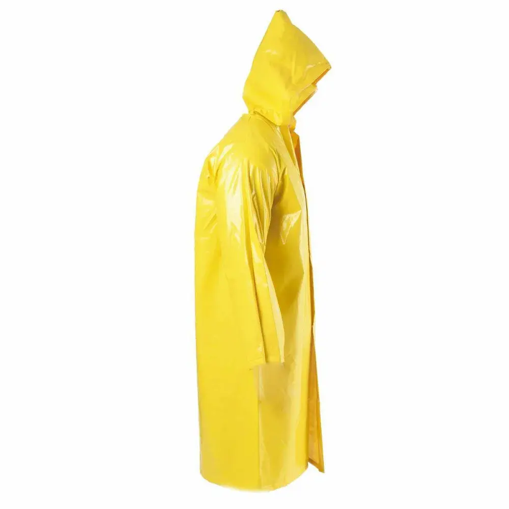 Capa de chuva trevira com capuz amarelo g Worker — fotografia 3