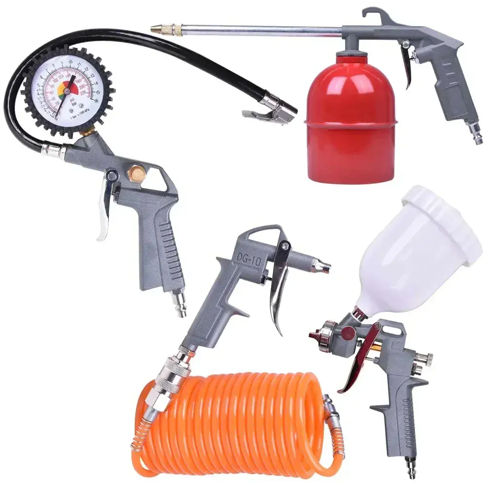 Kit de acessórios para compressor KC-01 Bumafer - 5 peç — fotografia 6