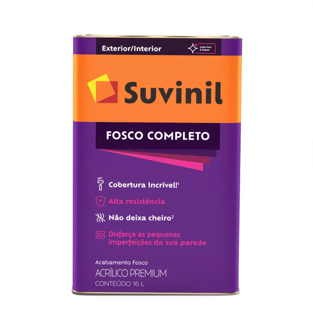 Tinta acrílica fosco completo base C2 16L suvinil Suvinil Selfcolor