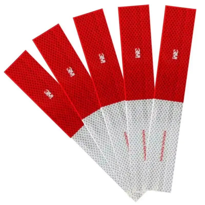 Fita refletiva lateral lado esquerdo 30 CM 3M kit com 5 peças 3M