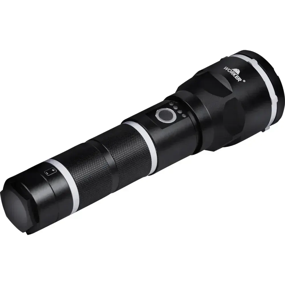 Lanterna de led cree recarregável 460LM 10W biv Worker — fotografia 10