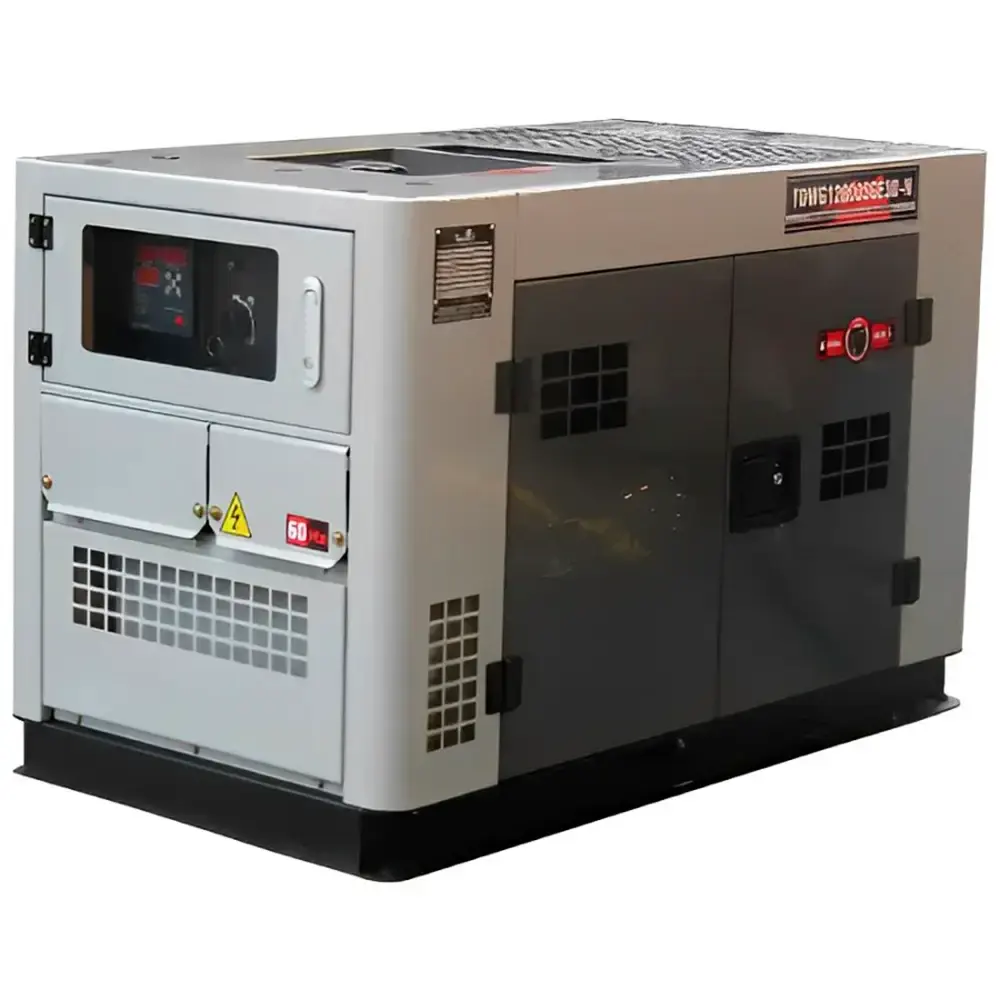 Gerador diesel 25KVA cabinado silencioso 73DB trifásico 380V Toyama — fotografia de referência