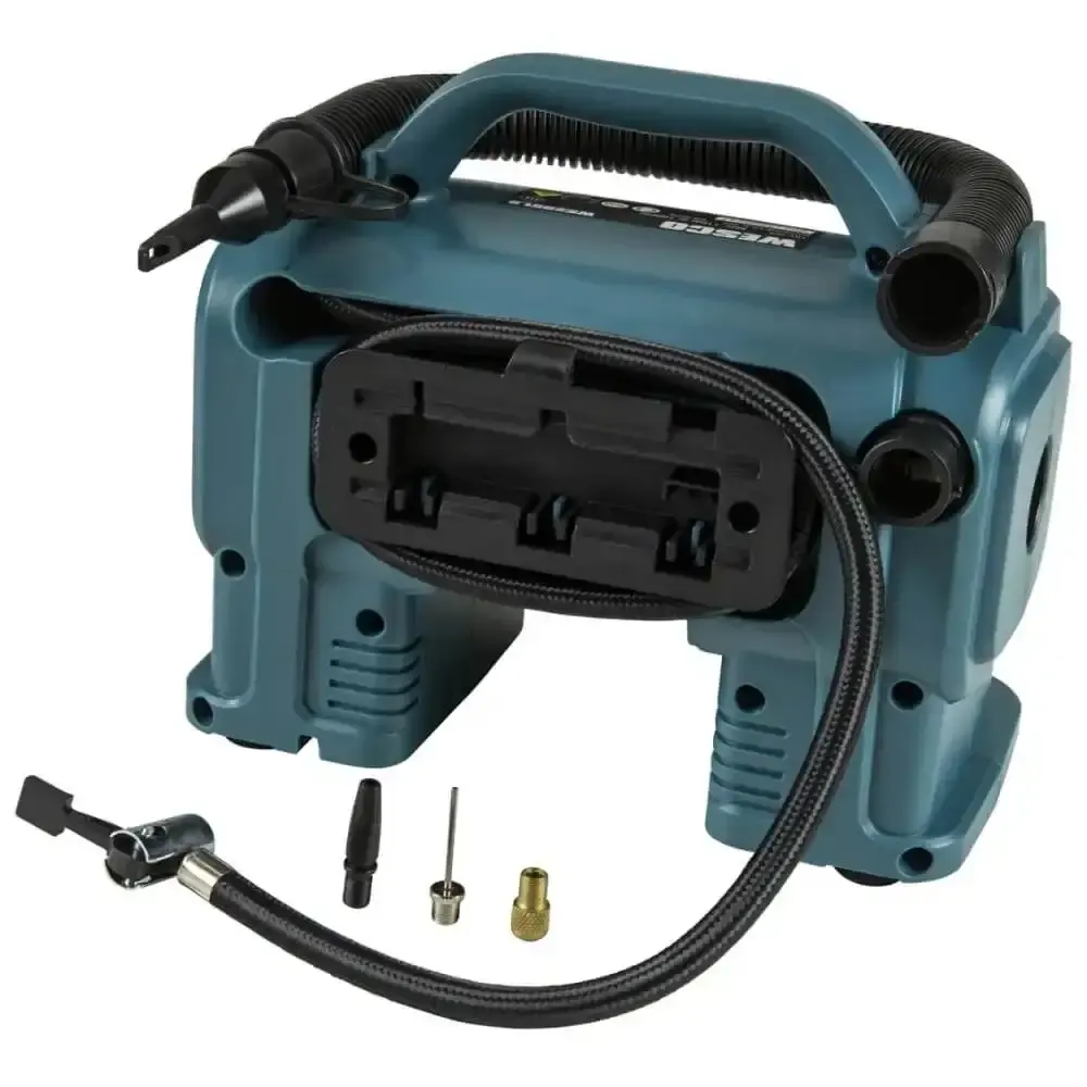 Parafusadeira de impacto 18V 1/2POL e compressor de ar 160PSI com bateria Wesco — fotografia 5