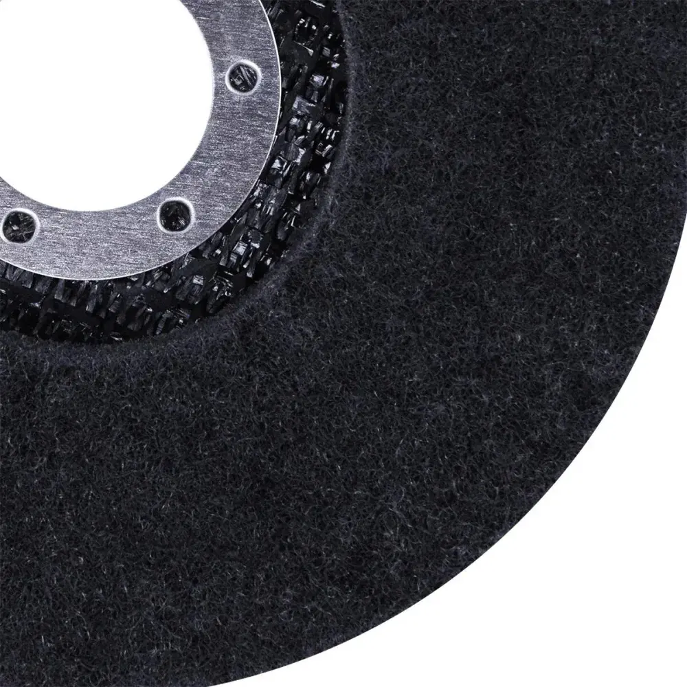 Disco flap para limpeza e pré polimento grão 180 4.1/2” Worker — fotografia 10