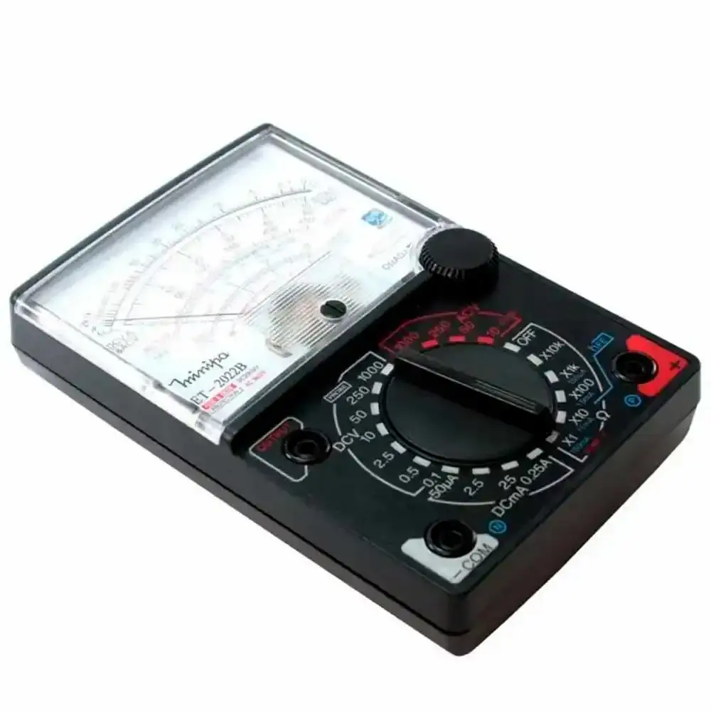Multímetro analógico 1000V ET-2022B Minipa — fotografia 5