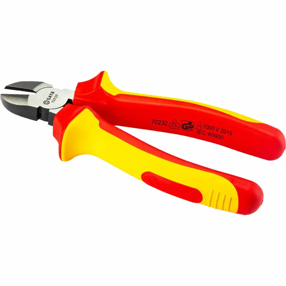 Alicate de corte diagonal vde em cr-v 6” Sata — fotografia 6