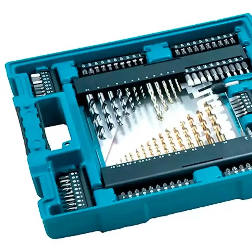 Estojo de ferramentas e brocas com 200 peças D-37194 Makita — fotografia 5